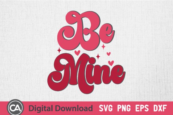 Be Mine - Retro Valentine SVG Review