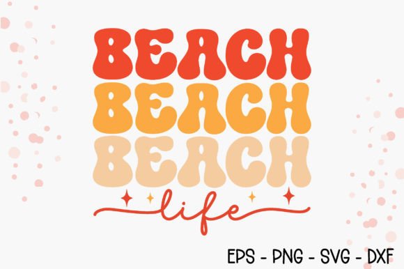 Beach Life - Retro Summer SVG Embroidery Review