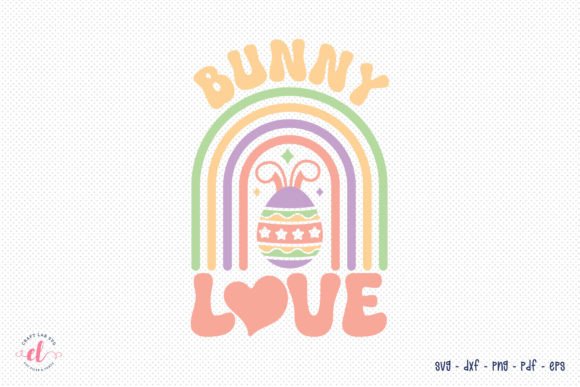 Bunny Love, Retro Easter SVG Review