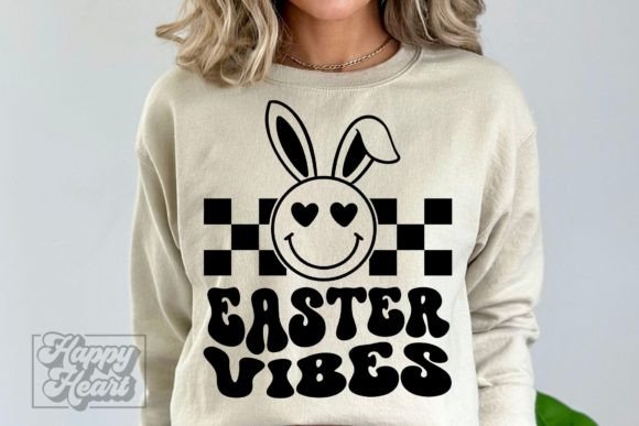 Easter Vibes SVG Review: Retro Easter PNG