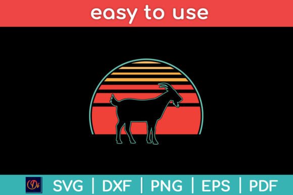 Goat Retro Vintage Svg Cut File Review