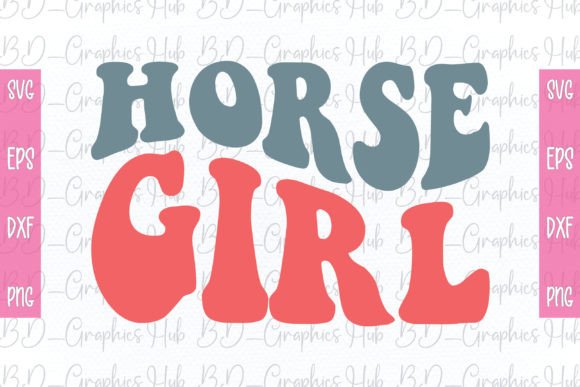 Horse Girl Retro Wavy Svg Review