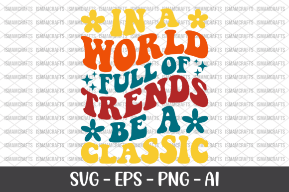 In a World Full of Trends Be a Classic Embroidery Review