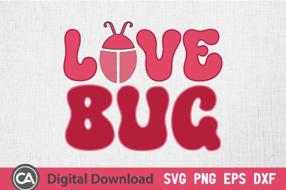 Love Bug - Retro Valentine s SVG Review