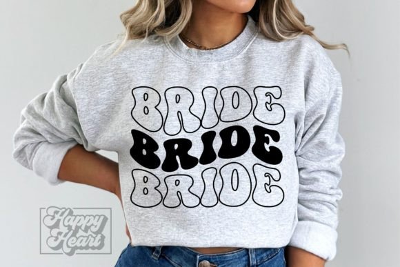 Retro Bride SVG - Future Mrs Shirt PNG
