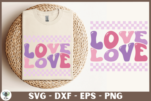 Retro Love SVG: A Designer’s Take on Valentine Embroidery